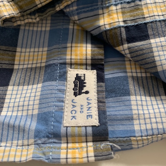 Janie and Jack long sleeve button down shirt - Picture 3 of 4